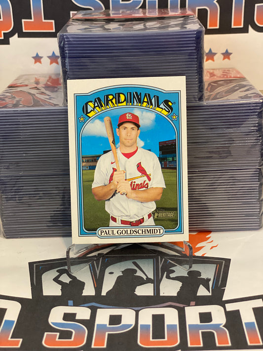 2021 Topps Heritage Paul Goldschmidt #103