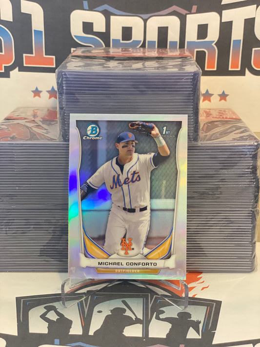 2014 Bowman Chrome (1st Bowman, Foil) Michael Conforto #CDP7