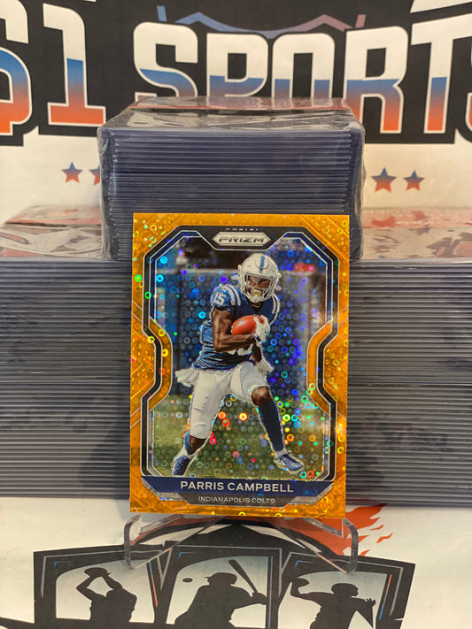 2020 Panini Prizm (Orange Disco Prizm) Parris Campbell #84