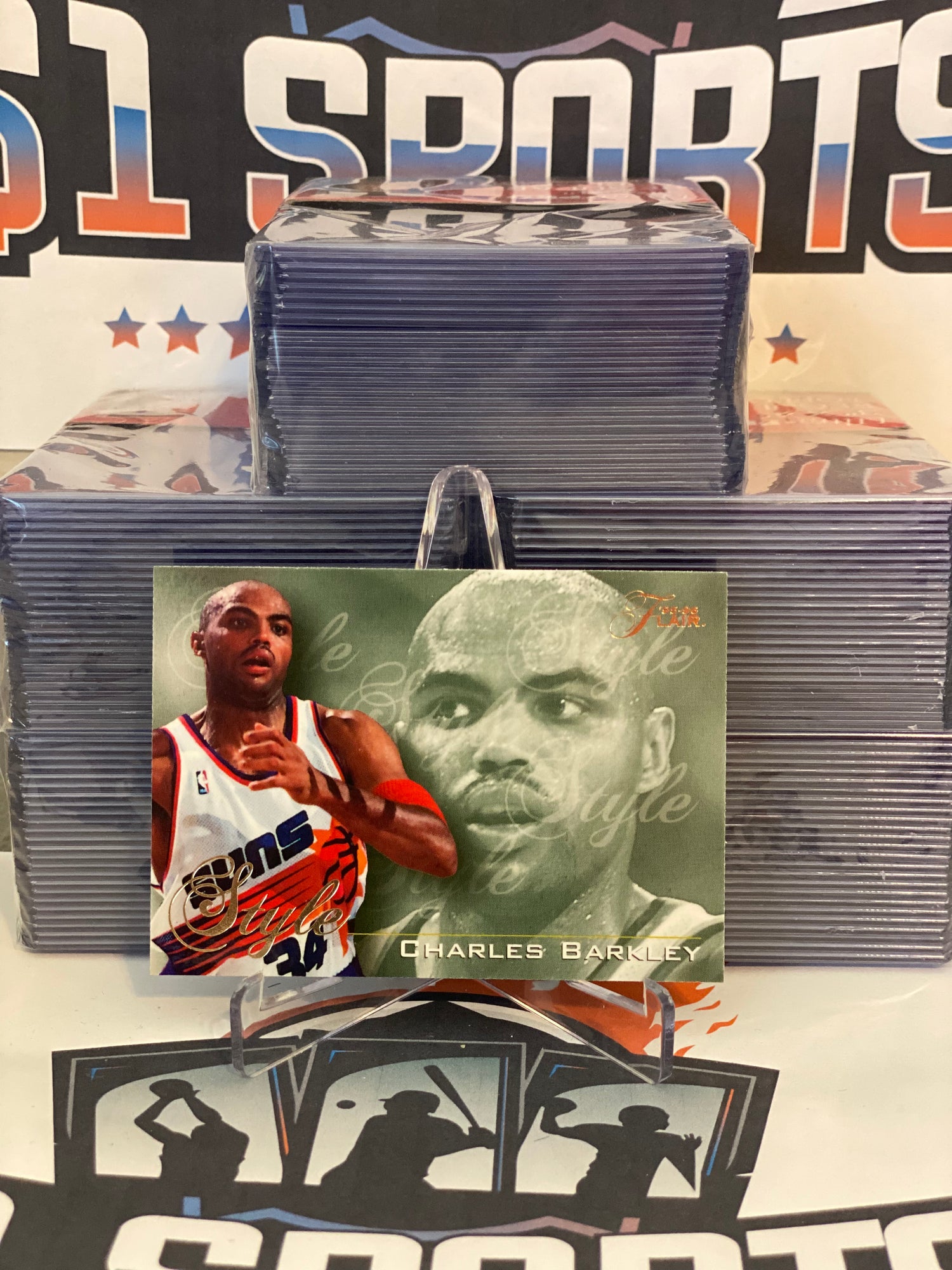 1995 Fleer Flair (Style) Charles Barkley #230