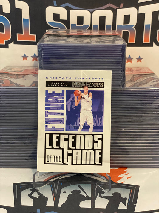 2020 NBA Hoops (Legends of the Game 756/999) Kristaps Porzingis #21