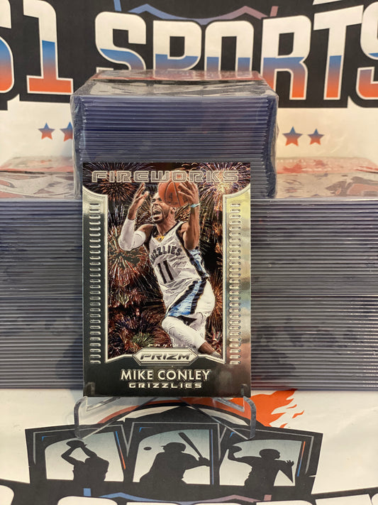 2015 Panini Prizm (Fireworks) Mike Conley #4