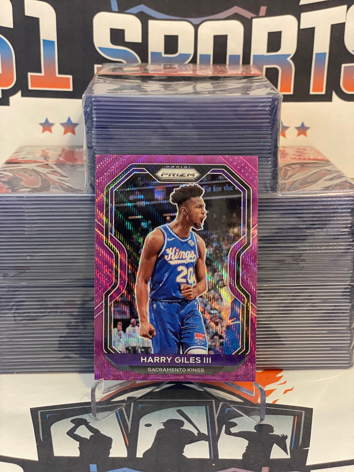 2020 Panini Prizm (Purple Prizm) Harry Giles III #233