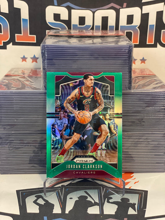 2019 Panini Prizm (Green Prizm) Jordan Clarkson #69