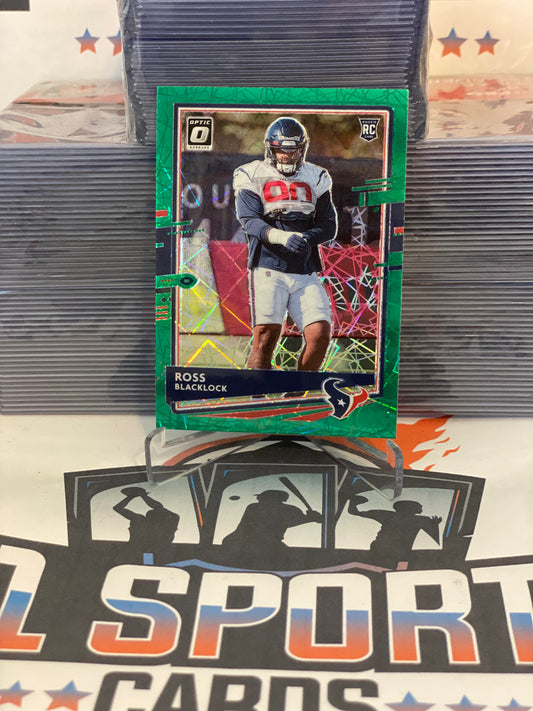 2020 Donruss Optic (Green Laser Prizm) Ross Blacklock Rookie #133