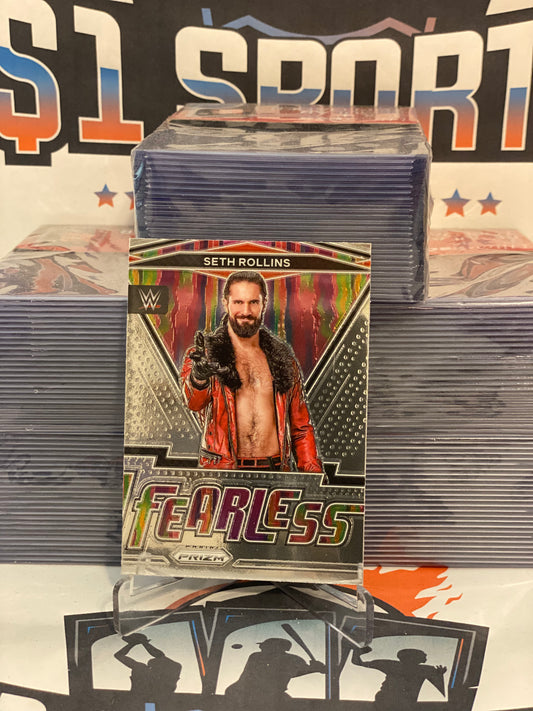 2022 Panini Prizm WWE (Fearless) Seth Rollins #24