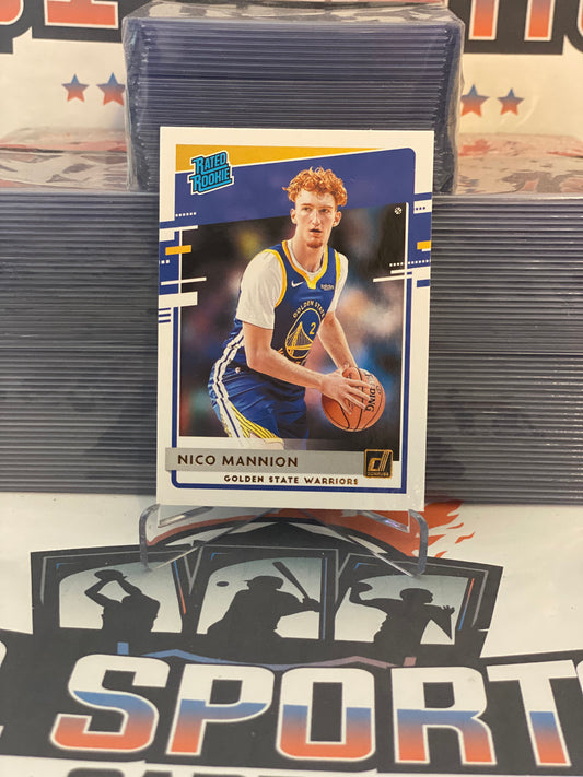 2020 Donruss (Rated Rookie) Nico Mannion #245