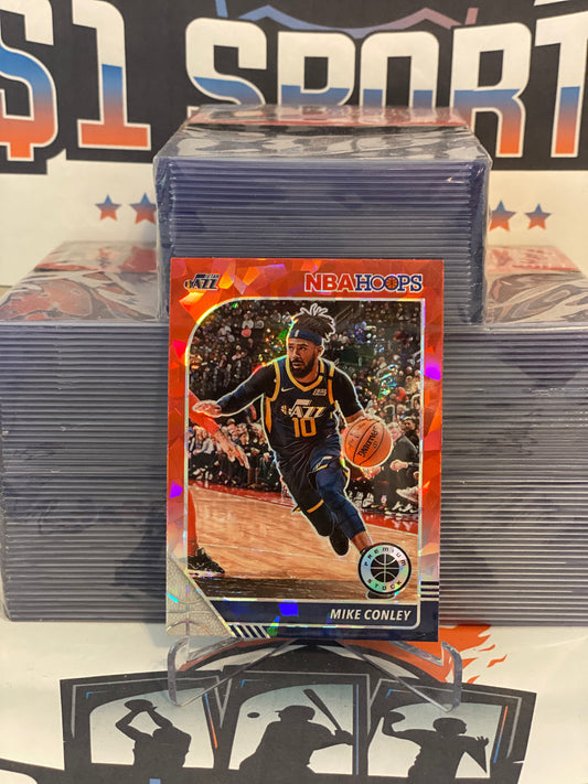 2019 Hoops Premium Stock (Red Cracked Ice Prizm) Mike Conley #186