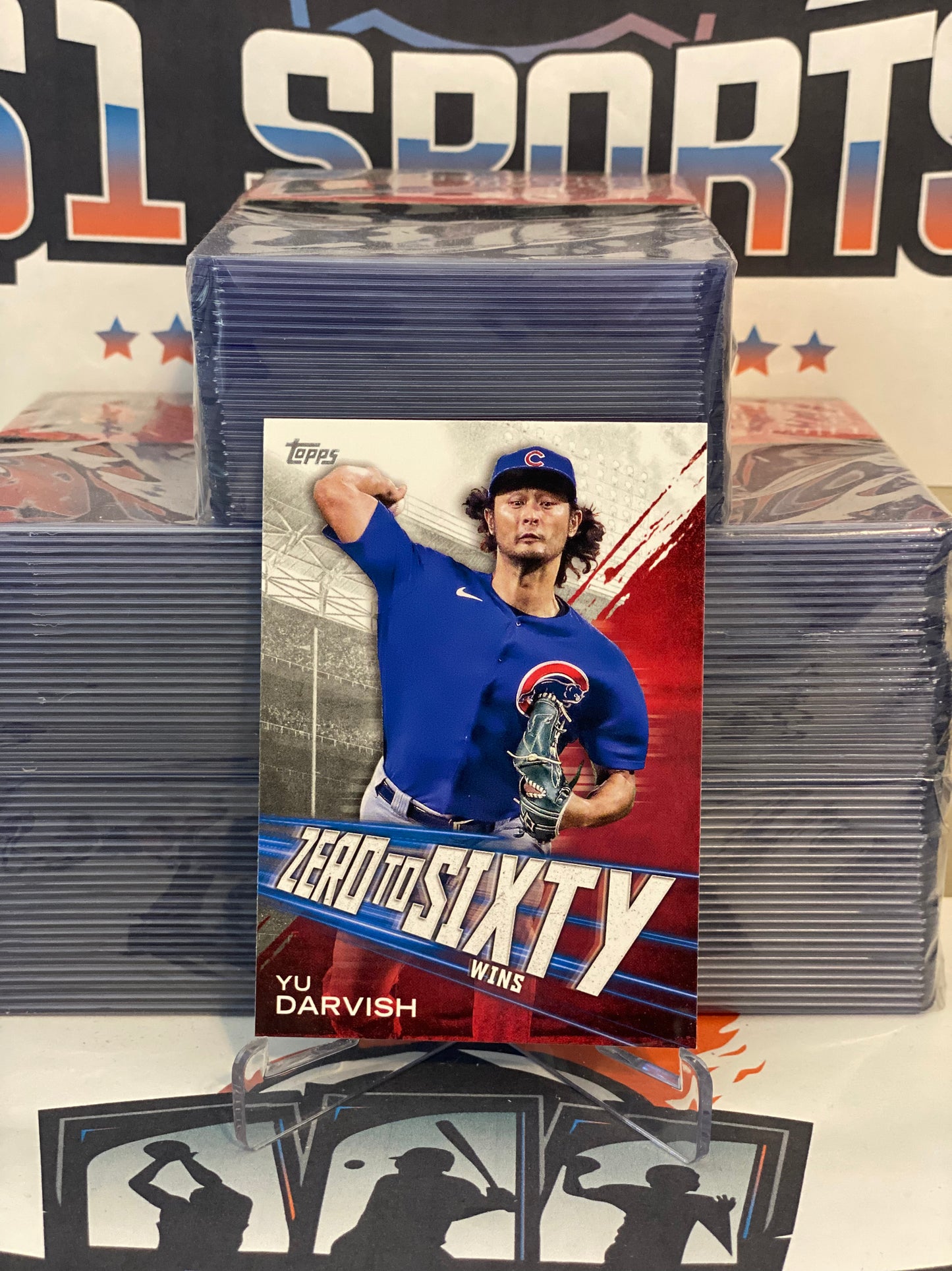 2021 Topps (Zero to Sixty) Yu Darvish #ZTS-8