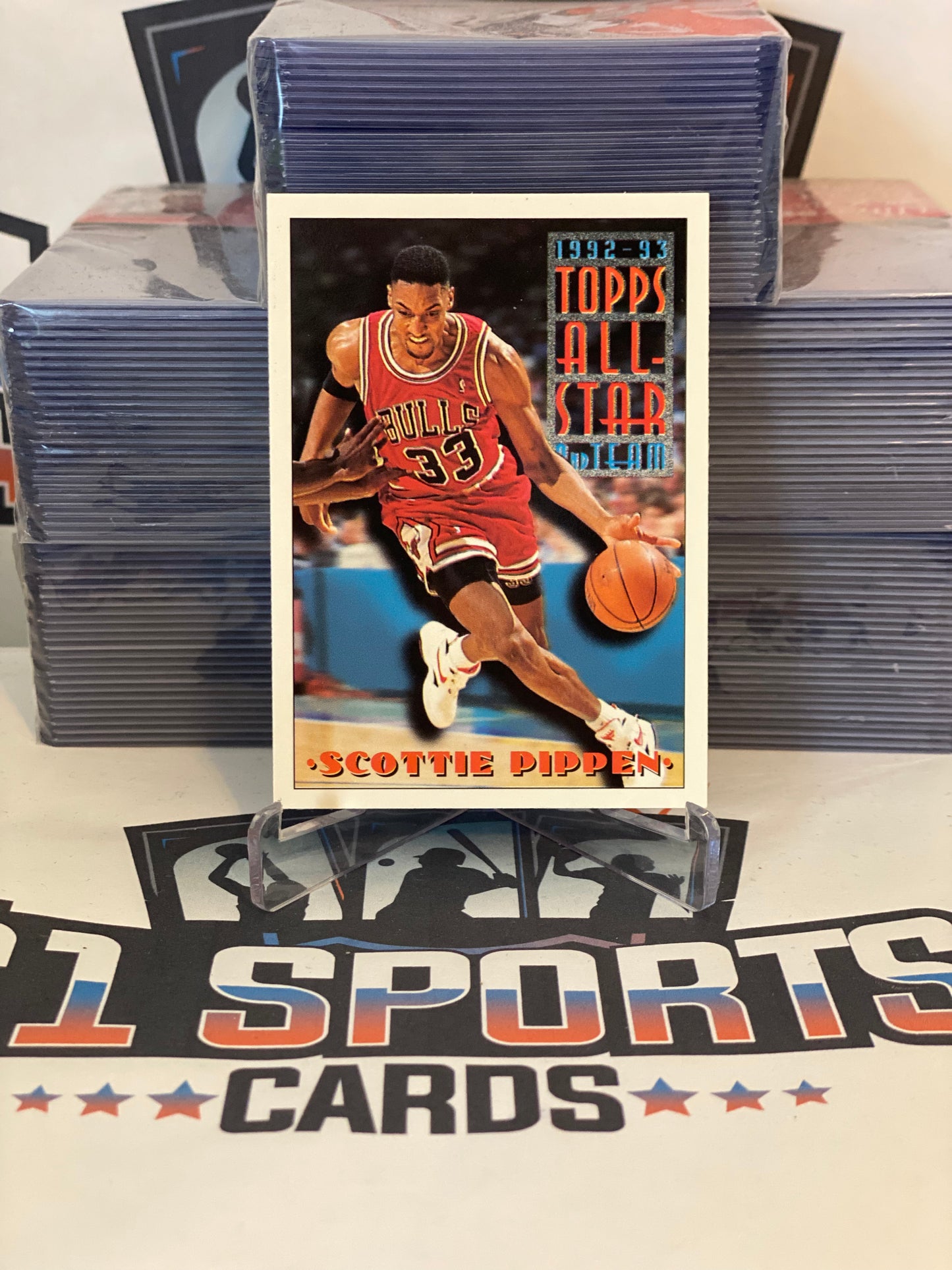 1993 Topps (All-Star Team) Scottie Pippen #117