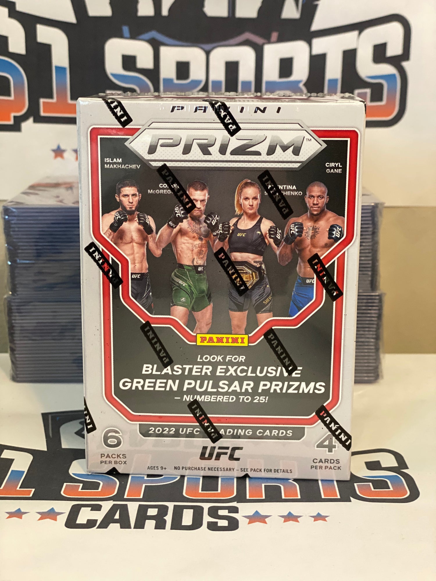 2022 Panini Prizm UFC MMA Blaster Box