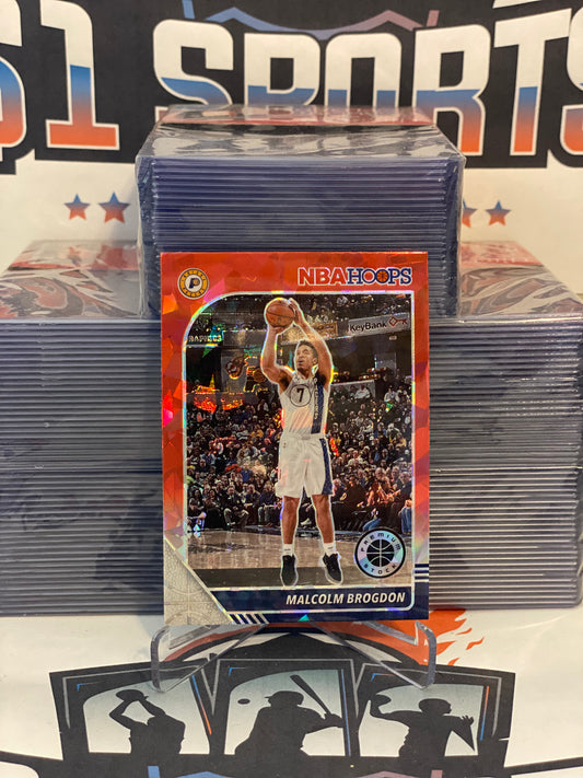 2019 Hoops Premium Stock (Red Cracked Ice Prizm) Malcolm Brogdon #104