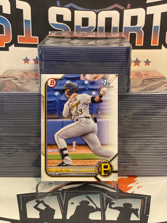 2022 Bowman Prospects (1st Bowman) Dariel Lopez #BP-56