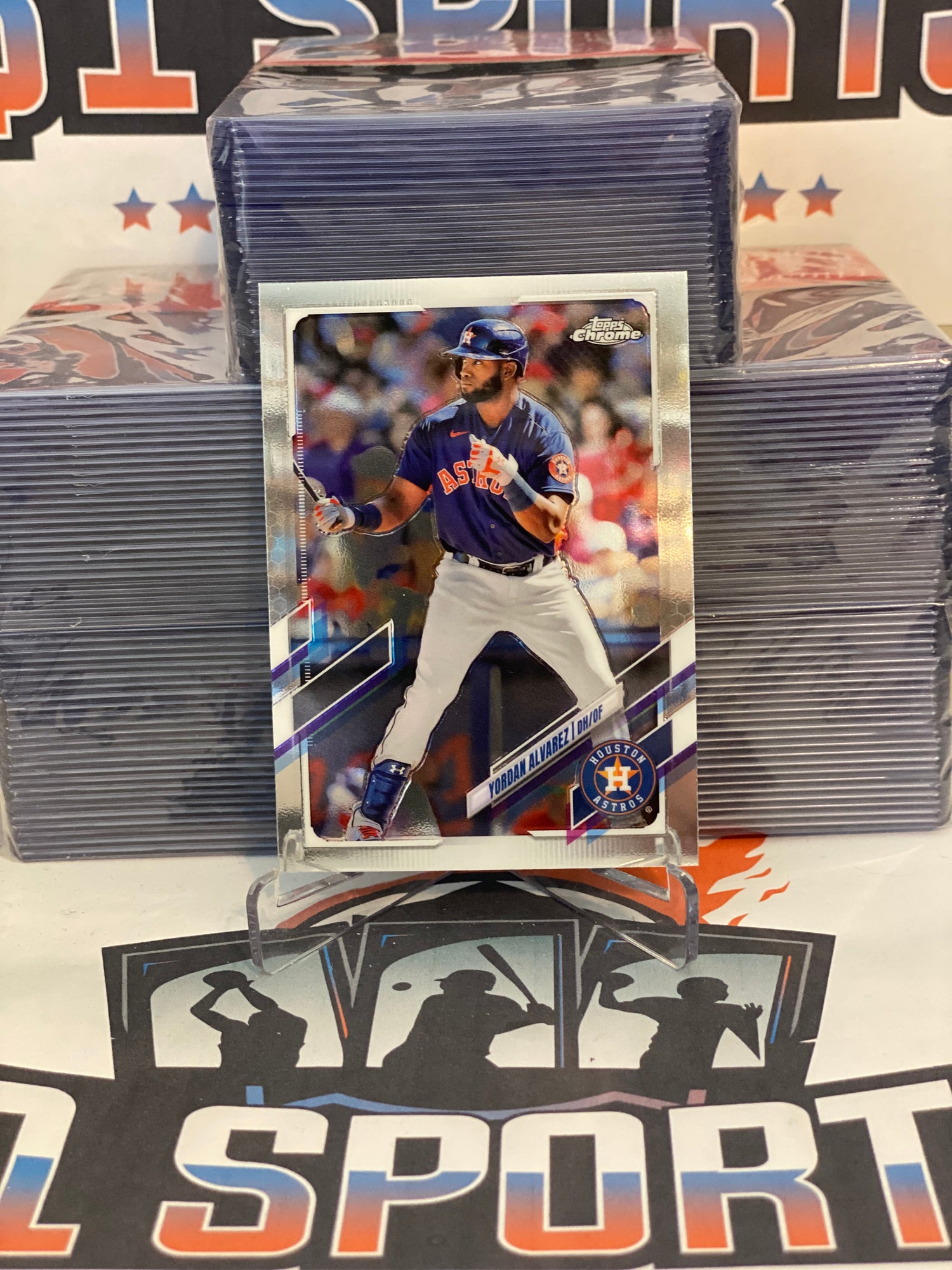 2021 Topps Chrome Yordan Alvarez #141