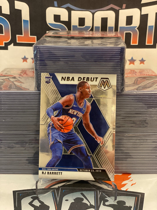 2019 Panini Mosaic (NBA Debut) RJ Barrett Rookie #270