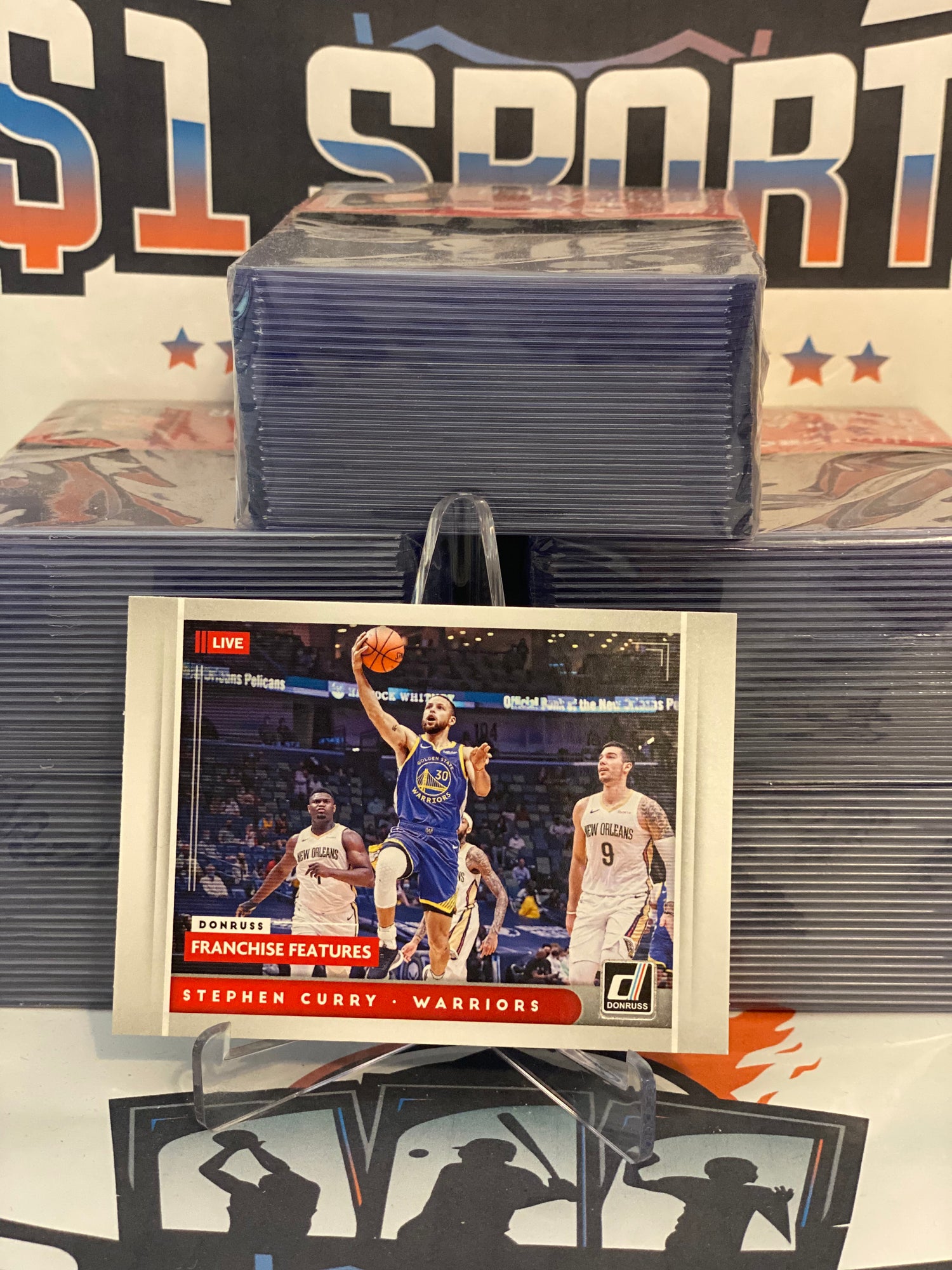 2021 Donruss (Franchise Features) Stephen Curry #18