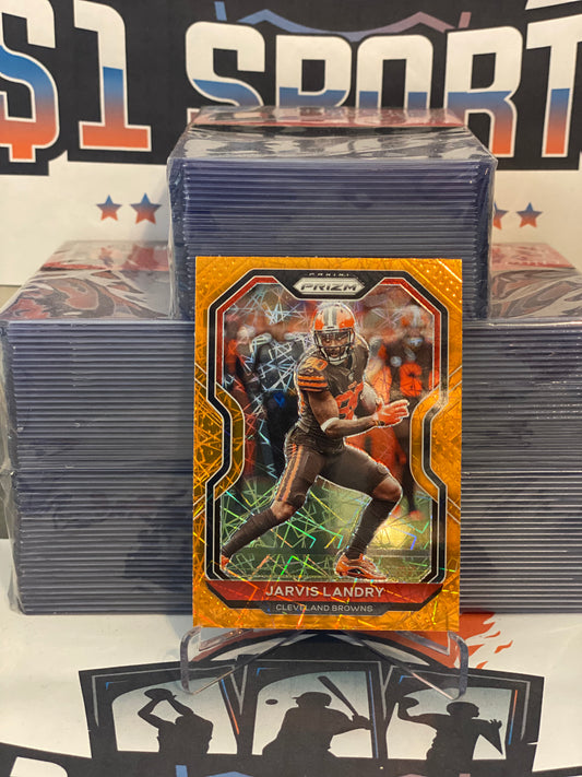 2020 Panini Prizm (Orange Lazer Prizm) Jarvis Landry #58