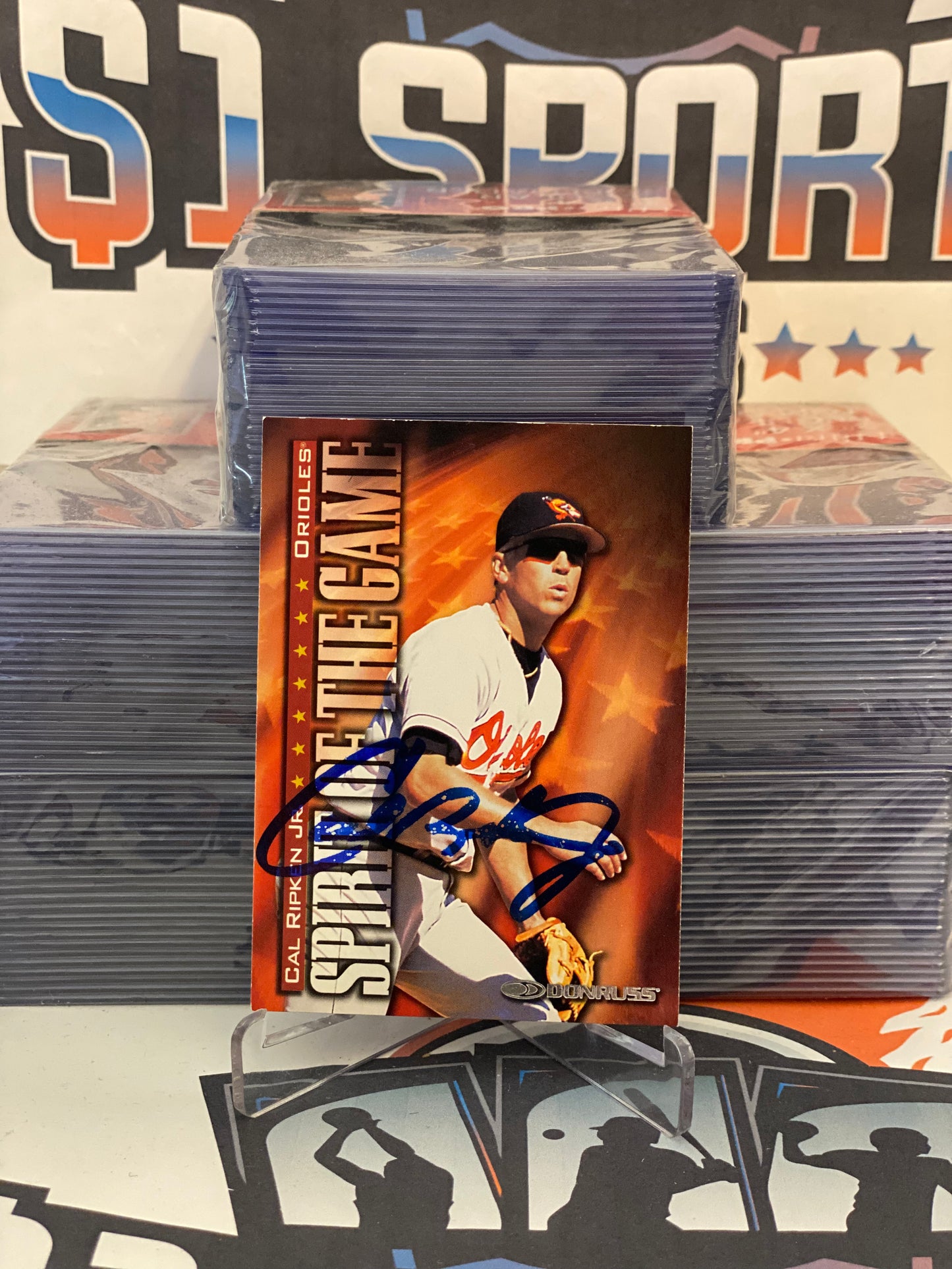1998 Donruss Cal Ripken Jr. Auto Card