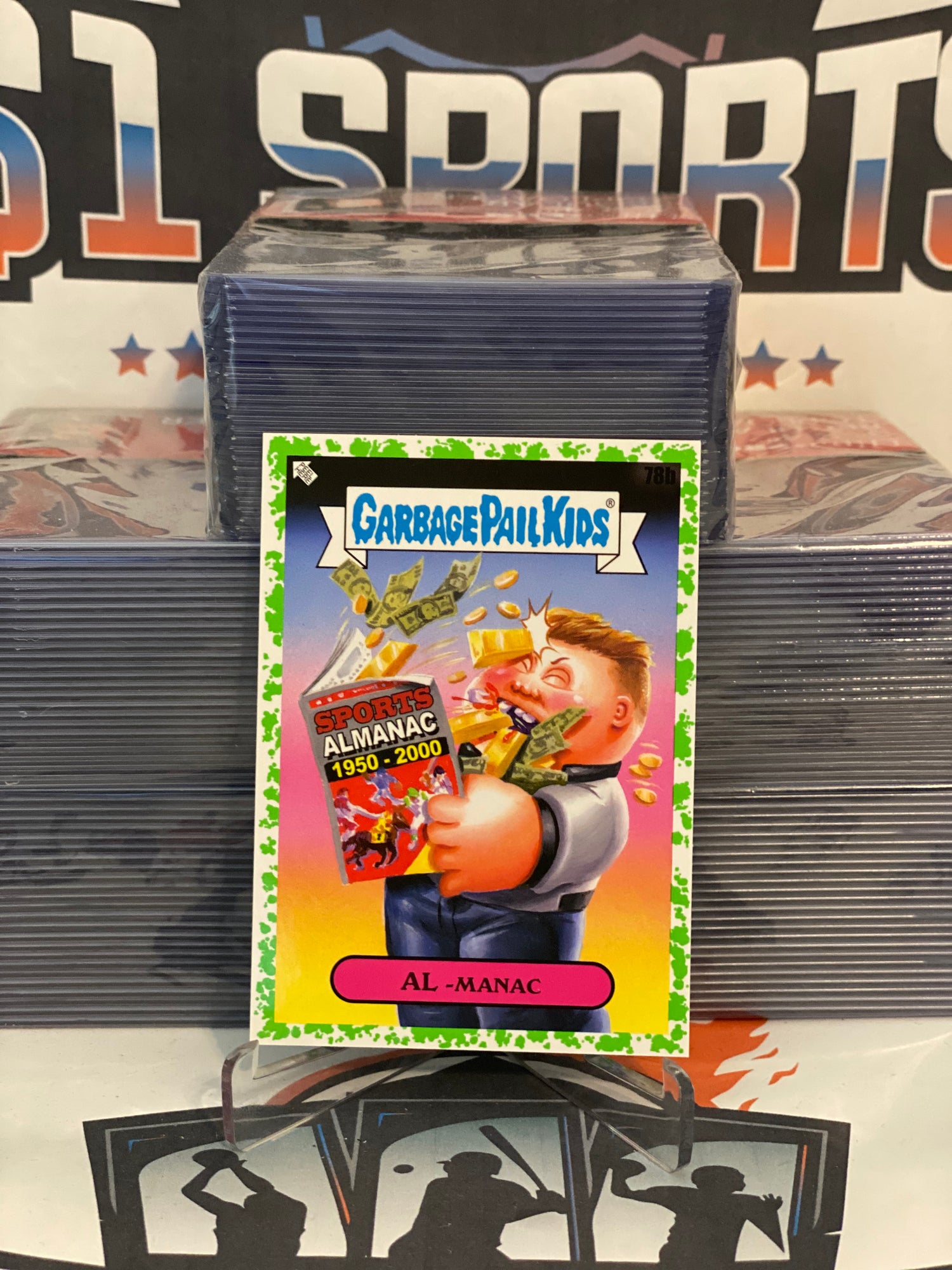 2022 Garbage Pail Kids Book Worms (Booger) Al-Manac #78b