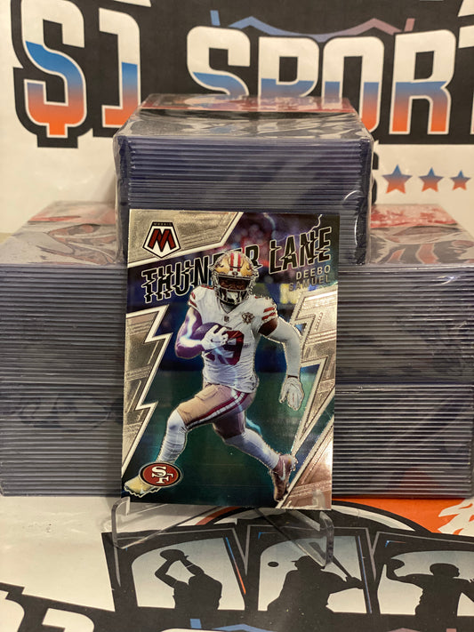 2022 Panini Mosaic (Thunder Lane) Deebo Samuel #TL-12