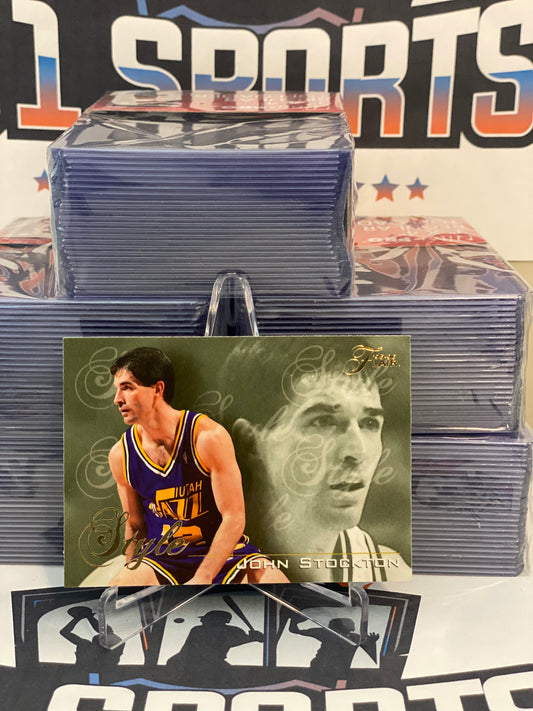 1995 Fleer Flair (Style) John Stockton #246