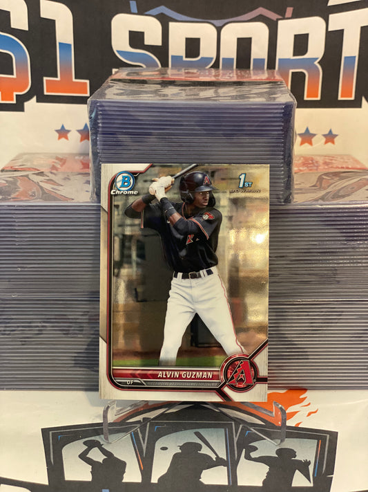 2022 Bowman Chrome Prospects (1st Bowman) Alvin Guzman #BCP-18