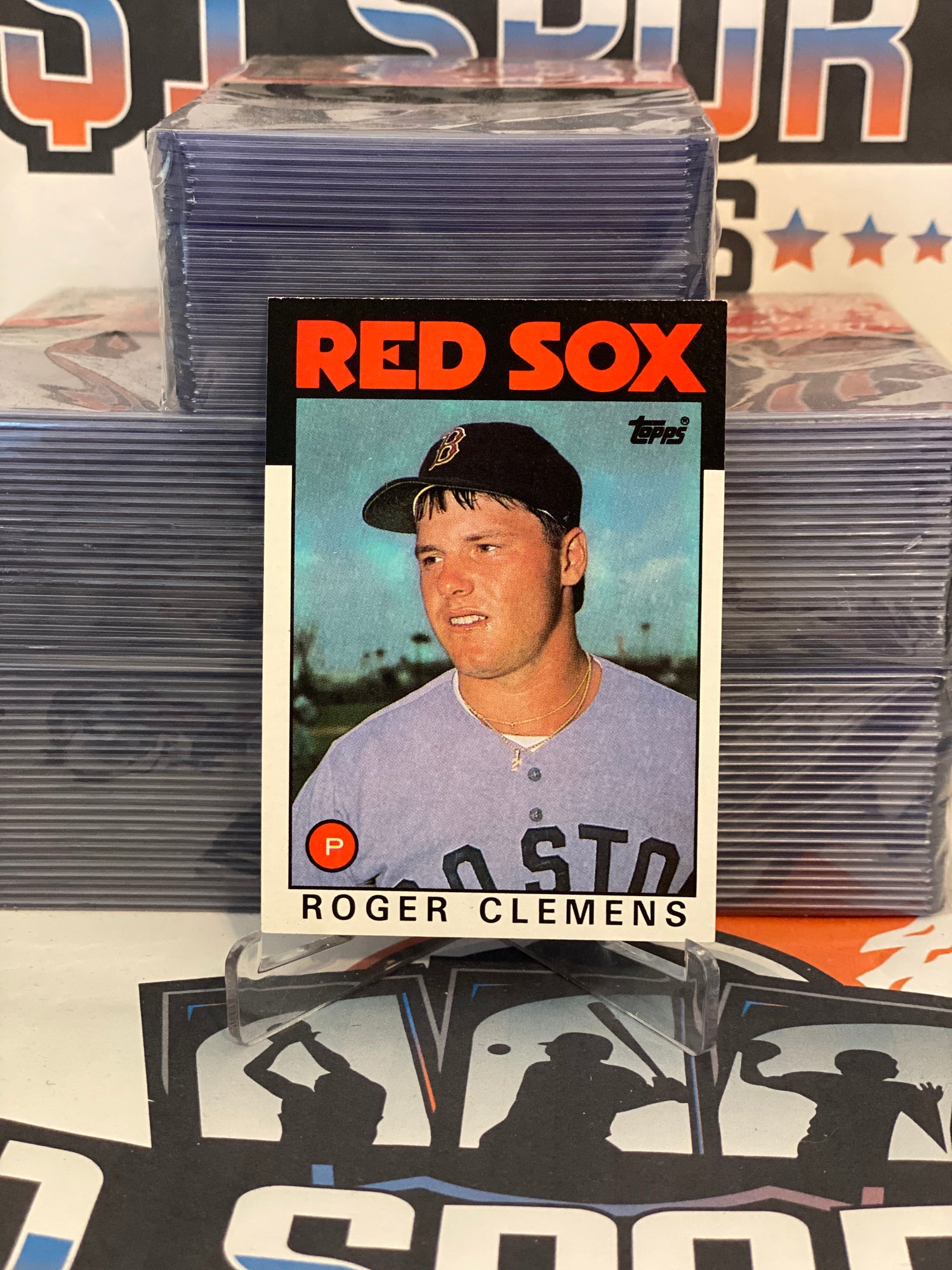1986 Topps (2nd Year) Roger Clemens #661