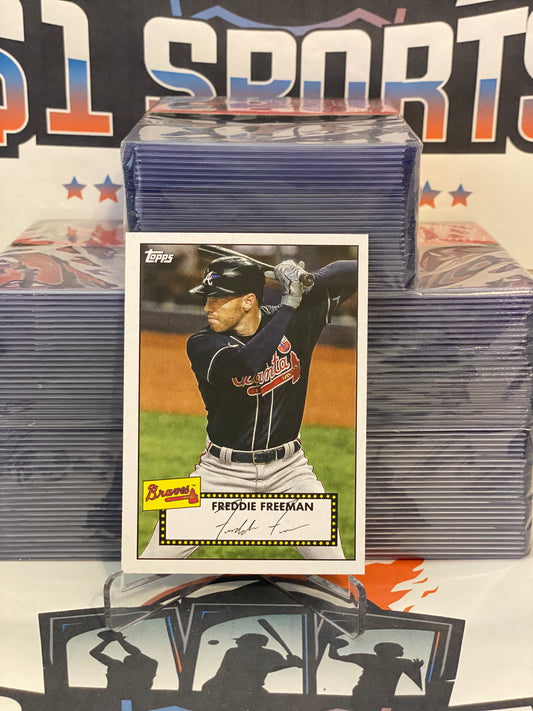2021 Topps (1952 Redux) Freddie Freeman #T52-42