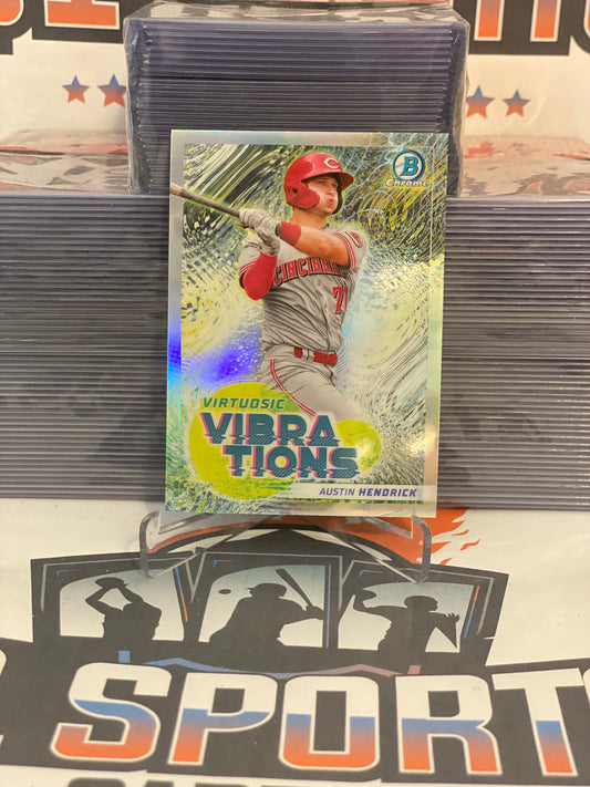 2022 Bowman Chrome (Virtuosic Vibrations) Austin Hentrick #VV-9