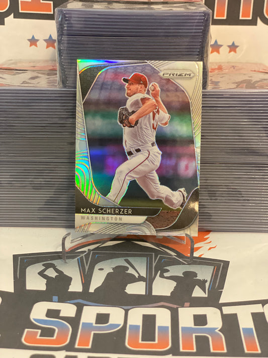 2020 Panini Prizm (Silver Prizm) Max Scherzer #191
