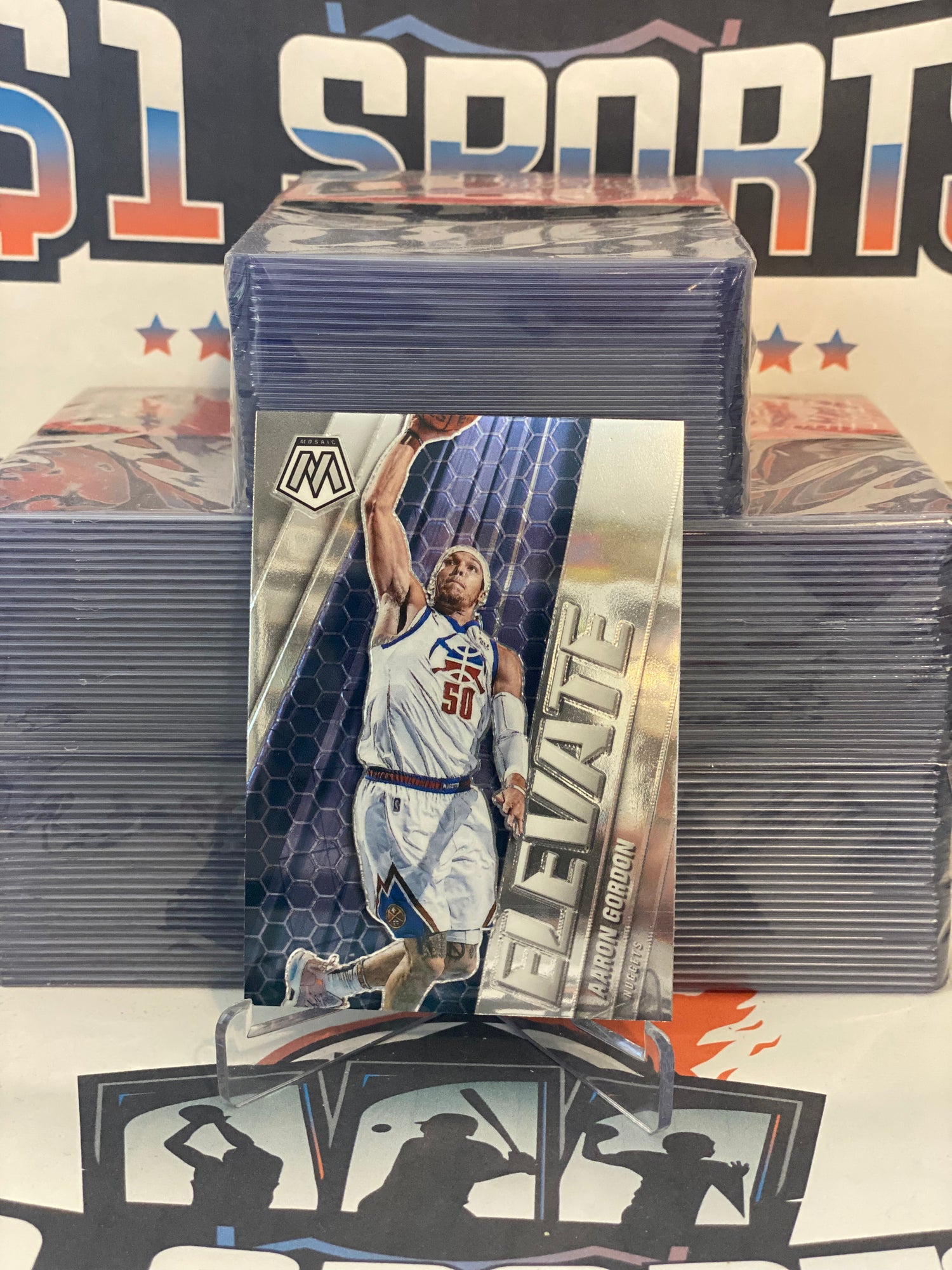 2020 Panini Mosaic (Elevate) Aaron Gordon #16