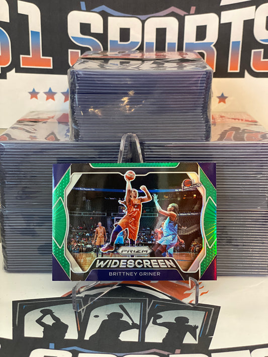 2020 Panini Prizm (Green Prizm, Widescreen) Brittney Griner #9