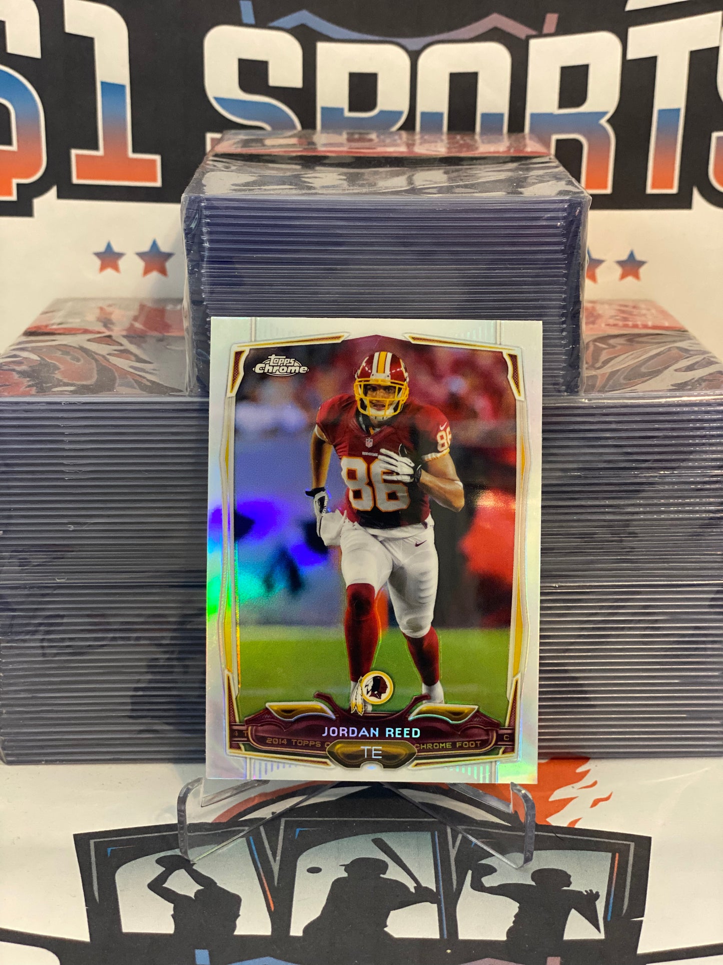 2014 Topps Chrome (Refractor) Jordan Reed #4