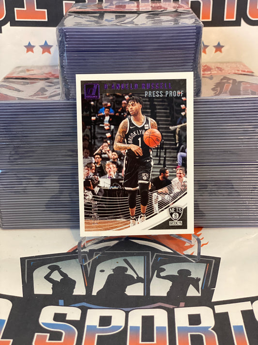 2018 Donruss (Purple, 199/199) D'Angelo Russell #116