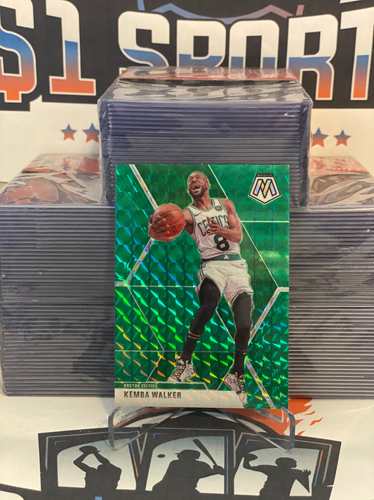 2019 Panini Mosaic (Green Prizm) Kemba Walker #99