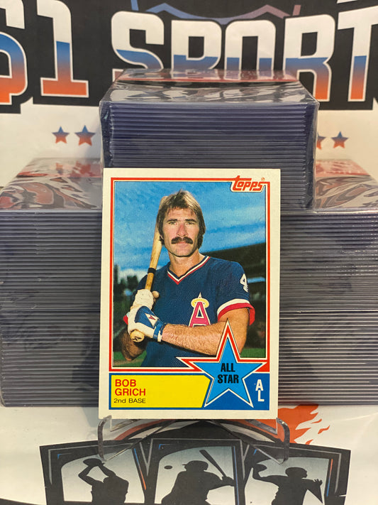 1983 Topps (All-Star) Bob Grich #387