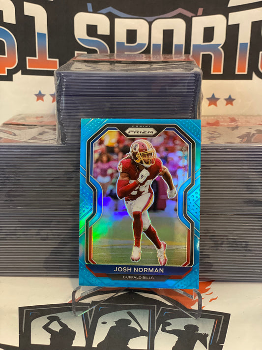 2020 Panini Prizm (Teal Blue Prizm) Josh Norman #8