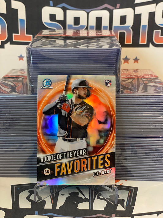 2021 Bowman Chrome (Rookie of the Year Favorites) Joey Bart #RRY-JB