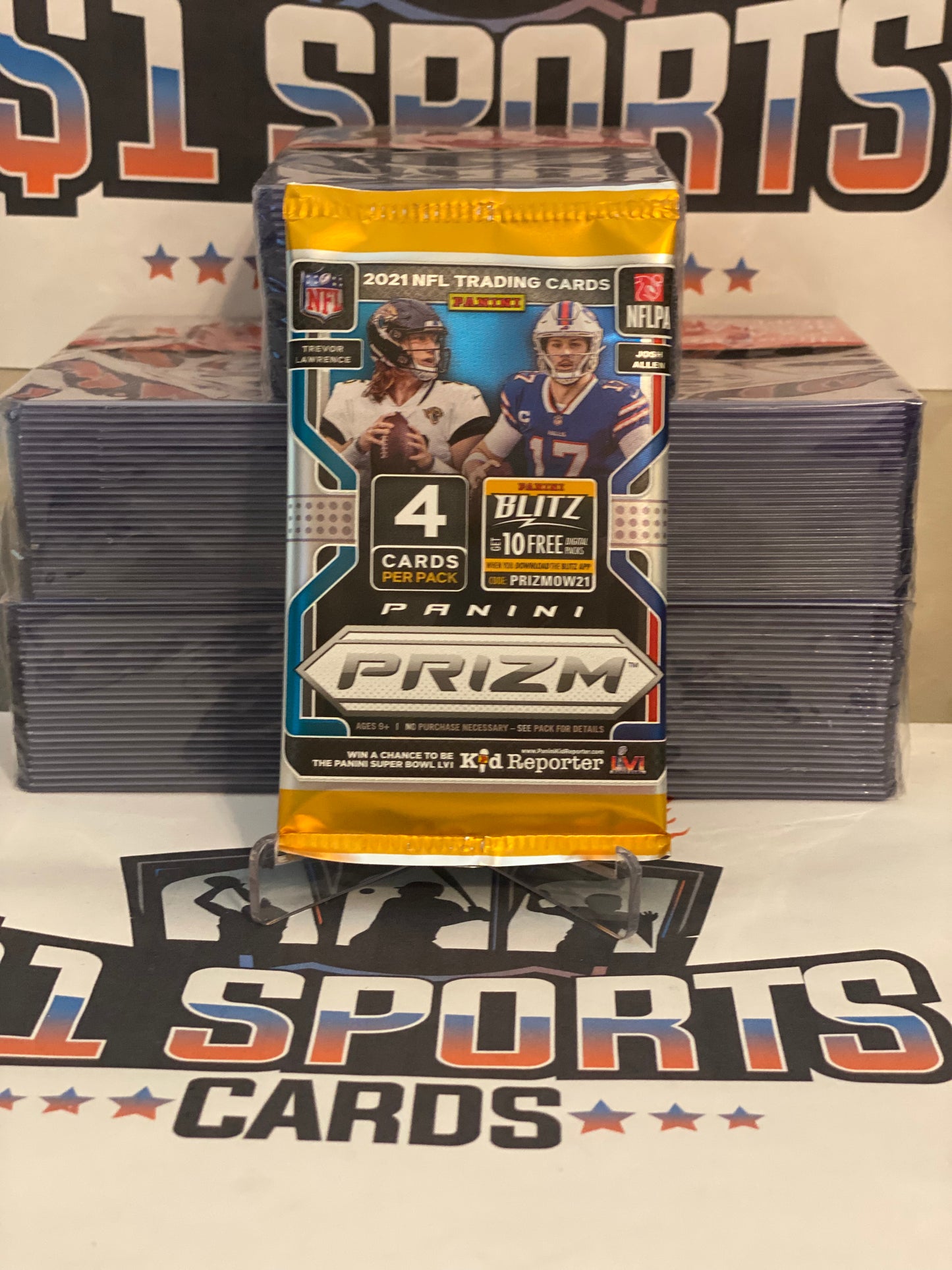 2021 Panini Prizm NFL Football Retail Pack