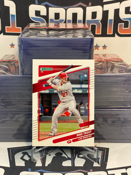 2021 Donruss Mike Trout #170