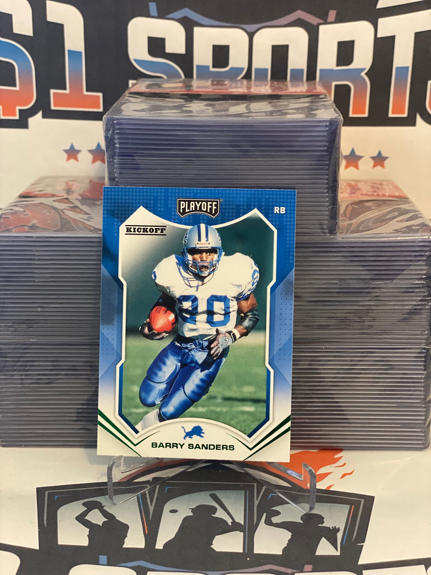 2021 Panini Playoff (Kickoff) Barry Sanders #136