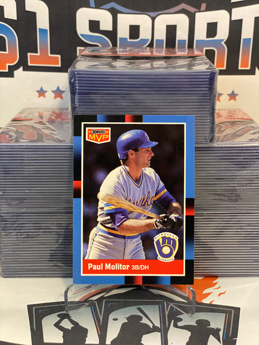 1988 Donruss (MVP) Paul Molitor #BC-3