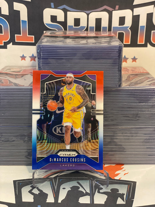 2019 Panini Prizm (Red White Blue Prizm) DeMarcus Cousins #103