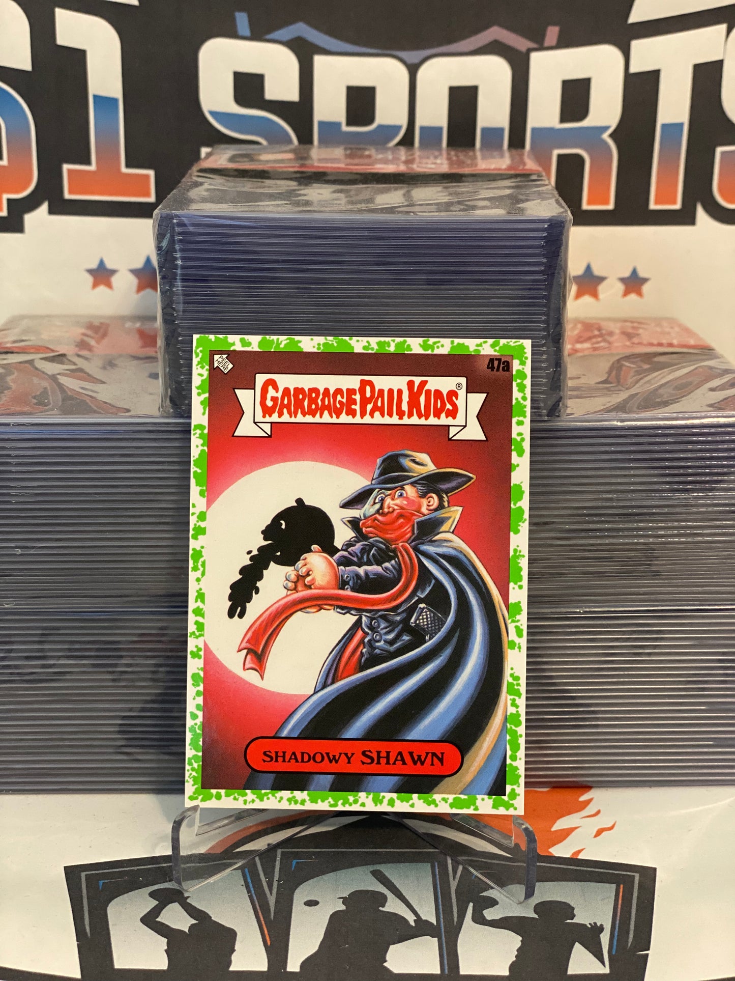 2022 Garbage Pail Kids Book Worms (Booger) Shadowy Shawn #47a