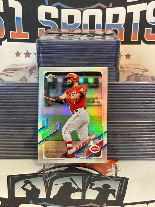 2021 Topps Chrome (Refractor) Eugenio Suarez #145