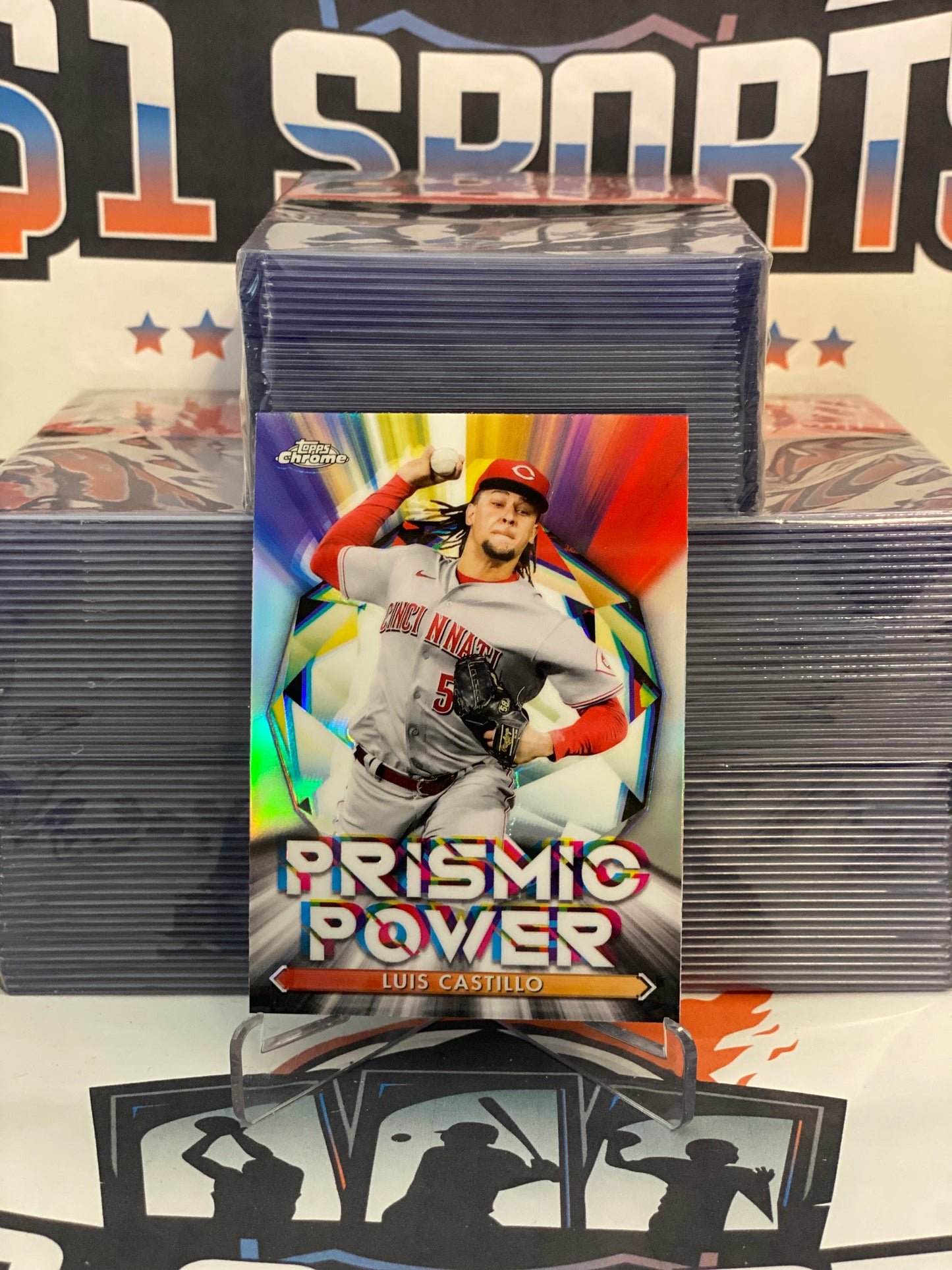 2021 Topps Chrome (Prismic Power) Luis Castillo #PP-14