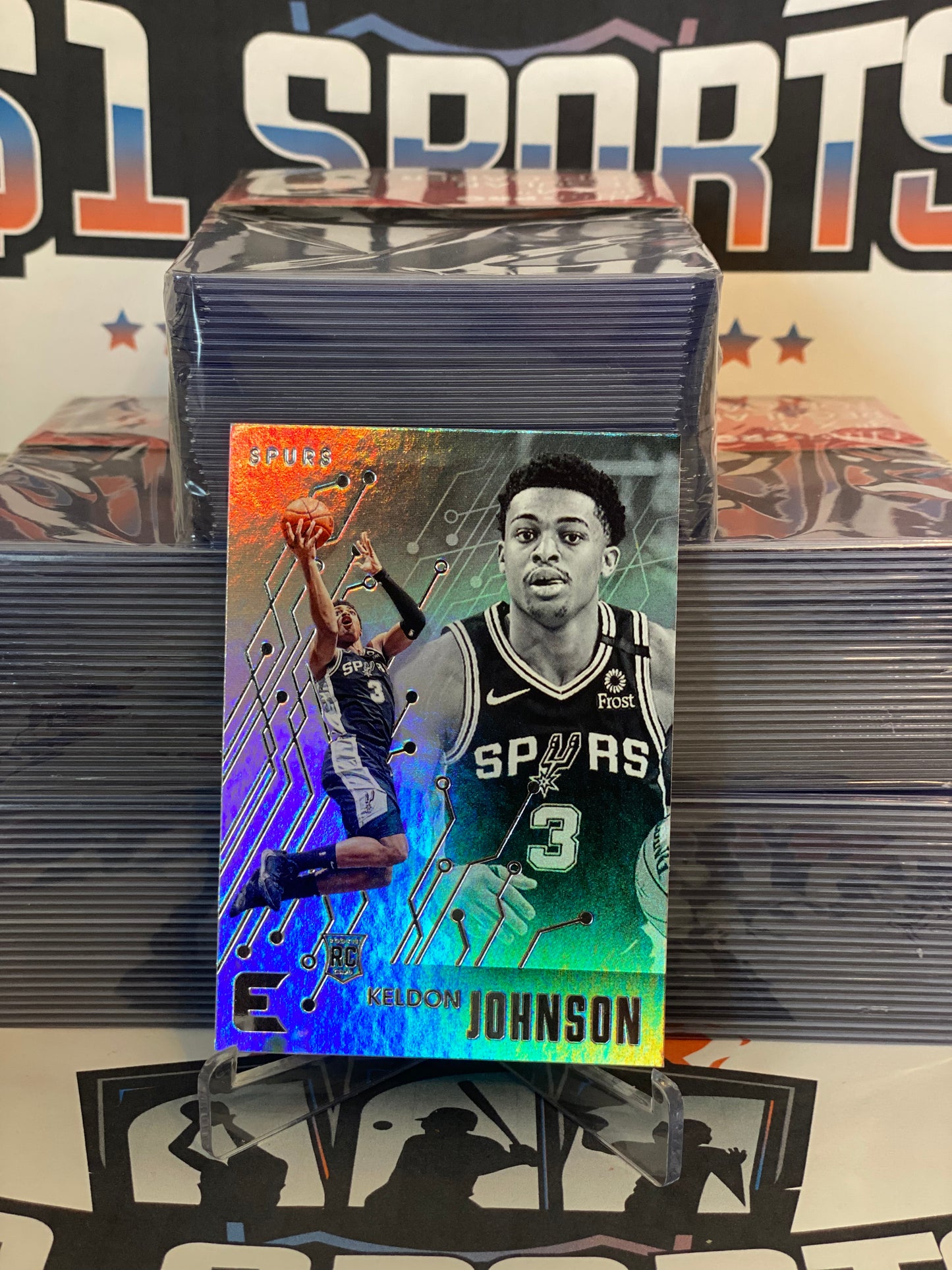 2019 Panini Illusions Keldon Johnson Rookie #213