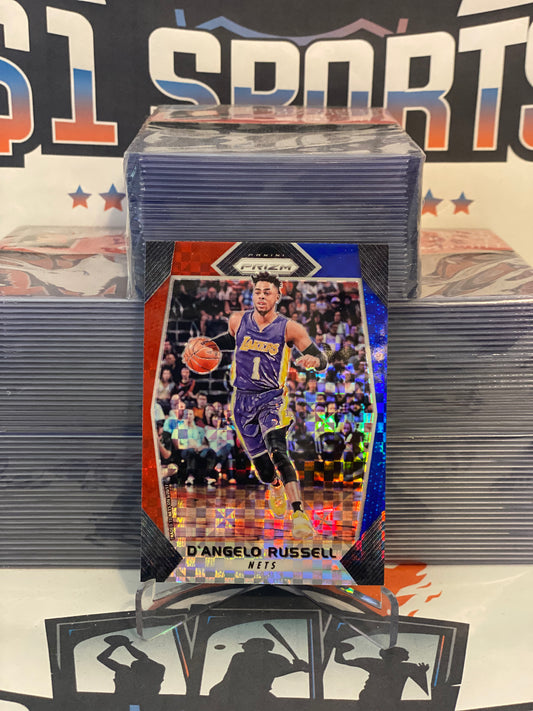 2017 Panini Prizm (Red White Blue Prizm) D'Angelo Russell #152