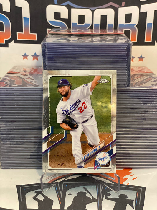 2021 Topps Chrome Clayton Kershaw #147