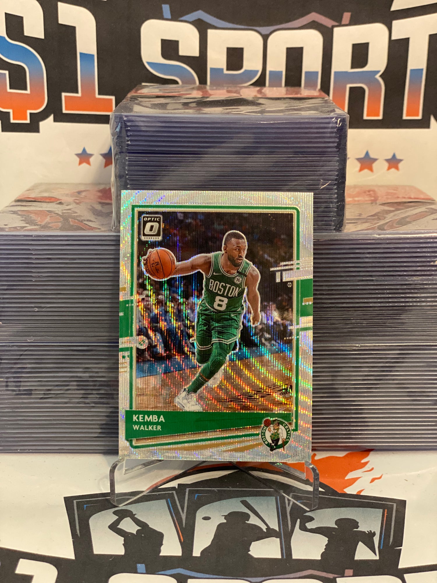 2020 Donruss Optic (Fanatics Prizm) Kemba Walker #95